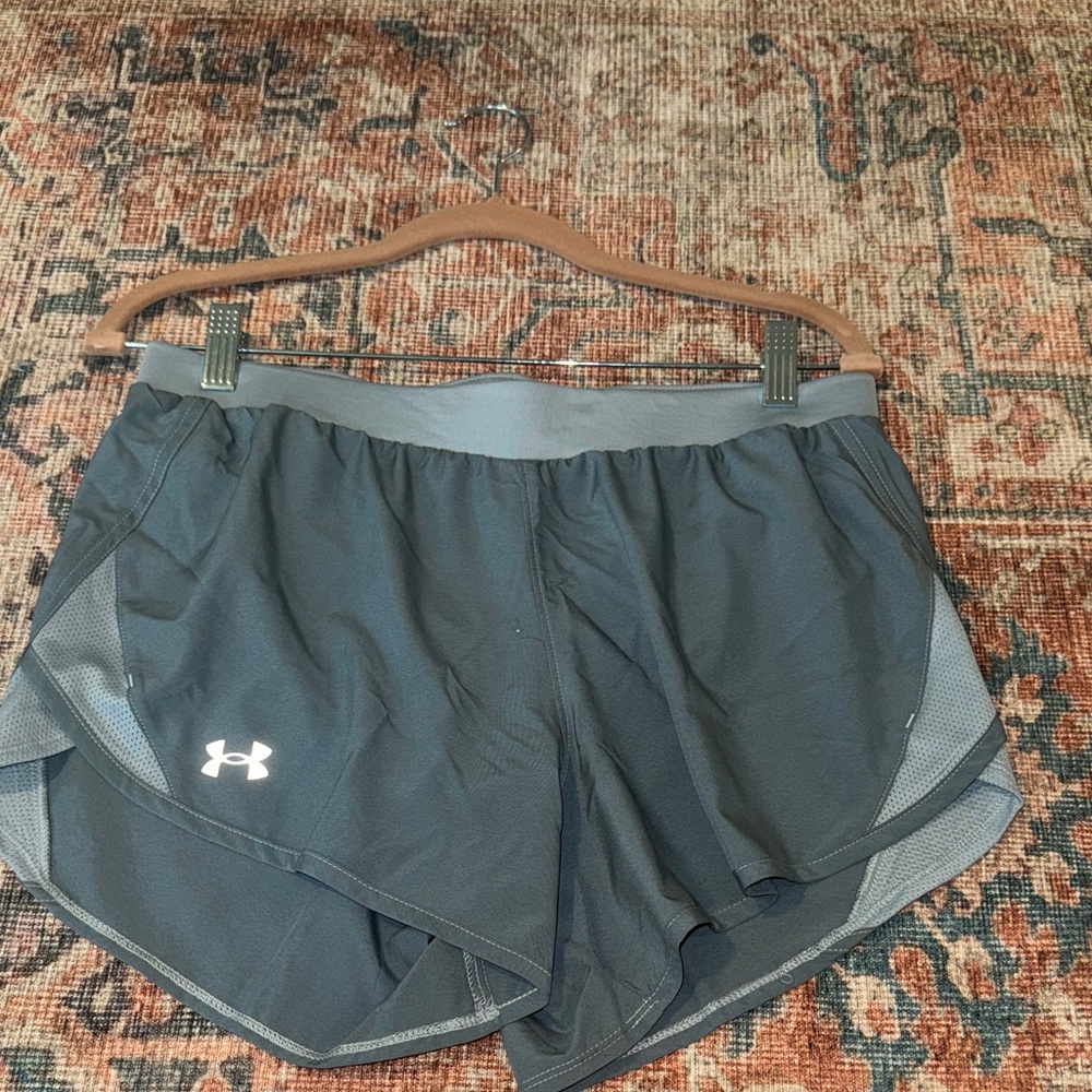 Under Armour Women's Dark Gray Athletic Shorts